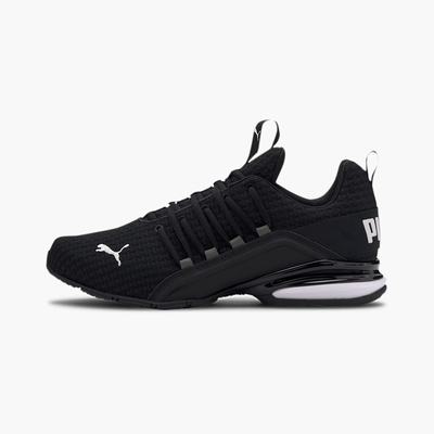 Bezecke Topanky Puma Axelion Block Panske Čierne/Biele | SK809432