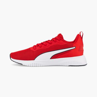 Bezecke Topanky Puma Flyer Flex Knit Damske Červené/Biele/Čierne | SK570264