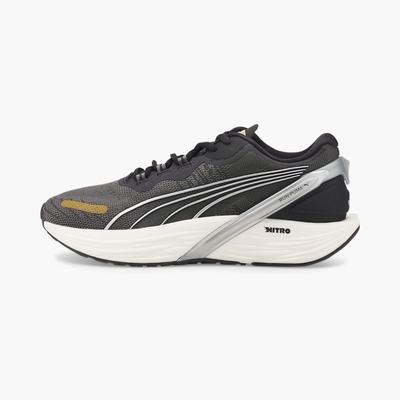 Bezecke Topanky Puma Run XX Nitro WNS Damske Čierne/Metal Strieborne/Zlate | SK108239