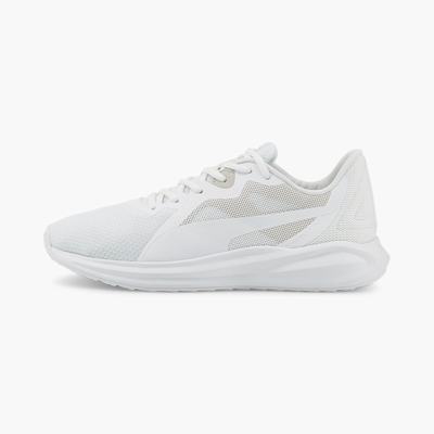 Bezecke Topanky Puma Twitch Runner Panske Biele/Siva Nachový | SK294105