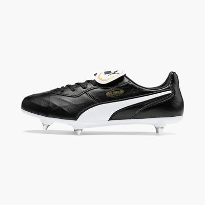 Kopačky Puma KING TOP SG Damske Čierne/Biele | SK239560