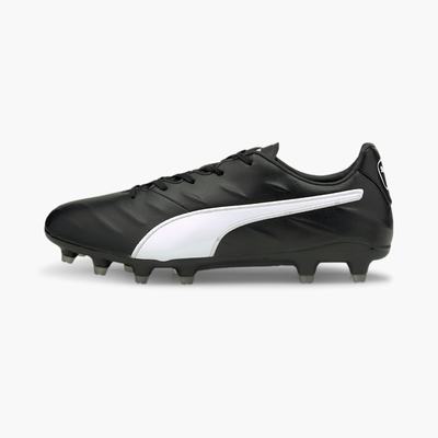 Kopačky Puma King Pro 21 FG Damske Čierne/Biele | SK476135