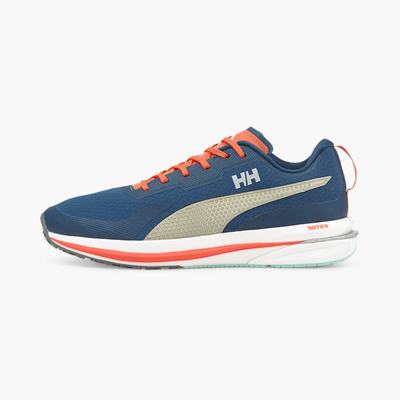 Tenisky Puma PUMA x HELLY HANSEN Velocity Nitro Panske Modre/Zelene/Koralove | SK628034