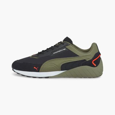 Tenisky Puma Porsche Legacy SpeedFusion Damske Čierne/Tmavo Zelene | SK064581