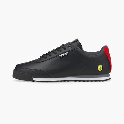 Tenisky Puma Scuderia Ferrari Roma Via Perforated Panske Čierne | SK947351