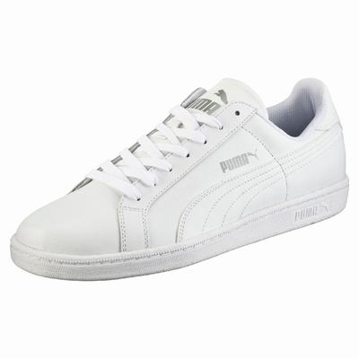 Tenisky Puma Smash Leather Damske Biele | SK462759