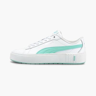 Tenisky Puma Smash Platform v2 Damske Biele/Modre | SK658092