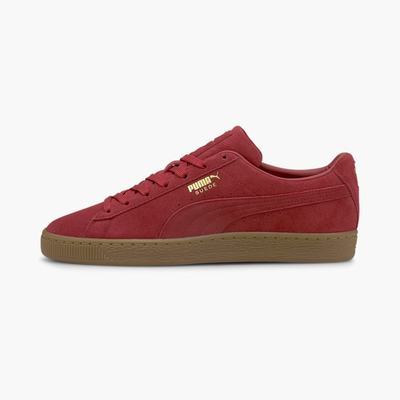 Tenisky Puma Suede Gum Panske Červené | SK502139