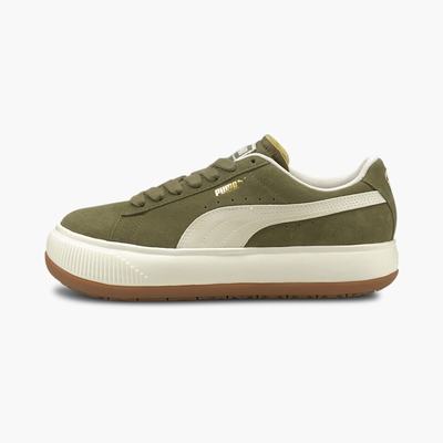 Tenisky Puma Suede Mayu UP Damske Olivovo Zelená | SK430972