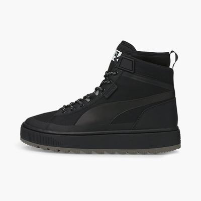 Tenisky Puma Suede Winter Mid Panske Čierne/Siva | SK563048
