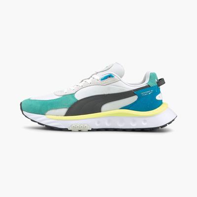 Tenisky Puma Wild Rider Rollin' Panske Svetlo Tyrkysové/Biele | SK916528